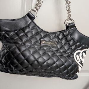Black Quilted Women's Bag